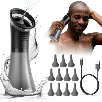 Electric Ear Cleaning Kit Effective & Safe Ear Cleaner Irrigation Flushing System 3 Pressure Modes for Ear Wax Buildup Wateproof