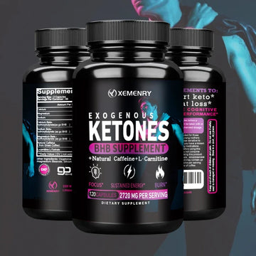 Keto BHB Exogenous Ketone - Supports Healthy Eating, Weight Management Supplement, Boosts Metabolism