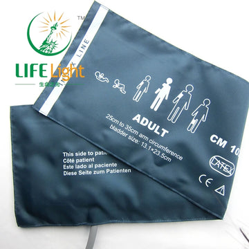 High-Quality Replaceable Blood Pressure Cuff, Arm Circumference 25-35 cm, Hospital Monitor Equipment Accessories(CM-1023S-01)
